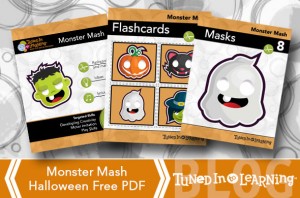 Halloween 2014 Monster Mash Activity | Tuned in to Learning